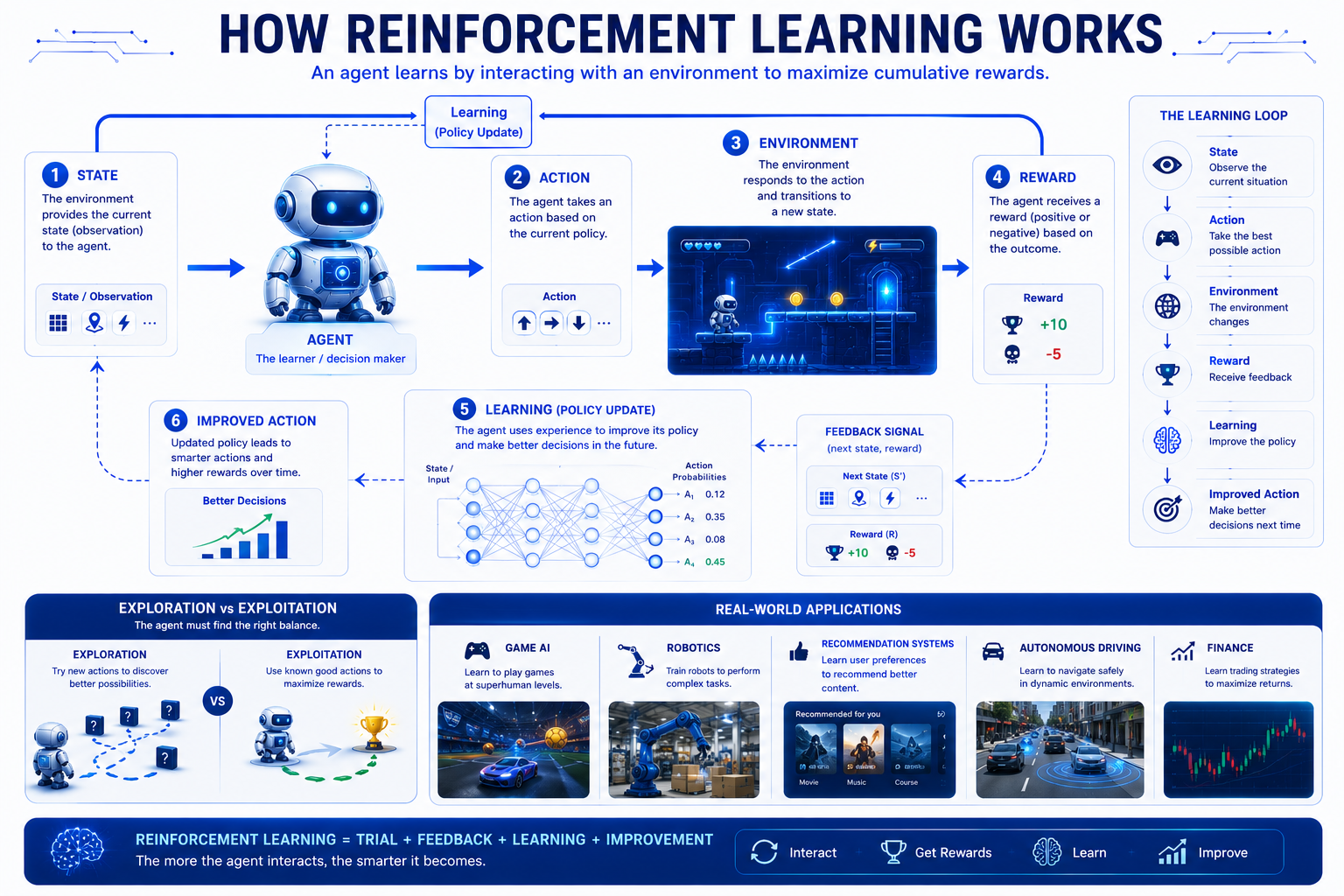 What Is Reinforcement Learning? A Complete Beginner's Guide (2026)