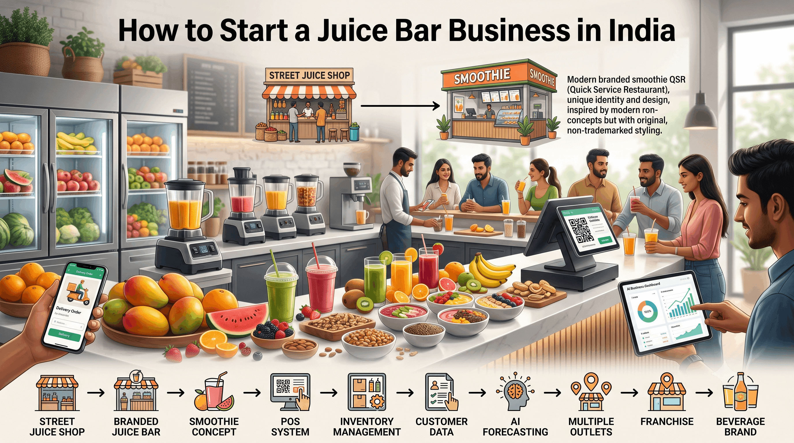 Start a Juice Bar Business in India