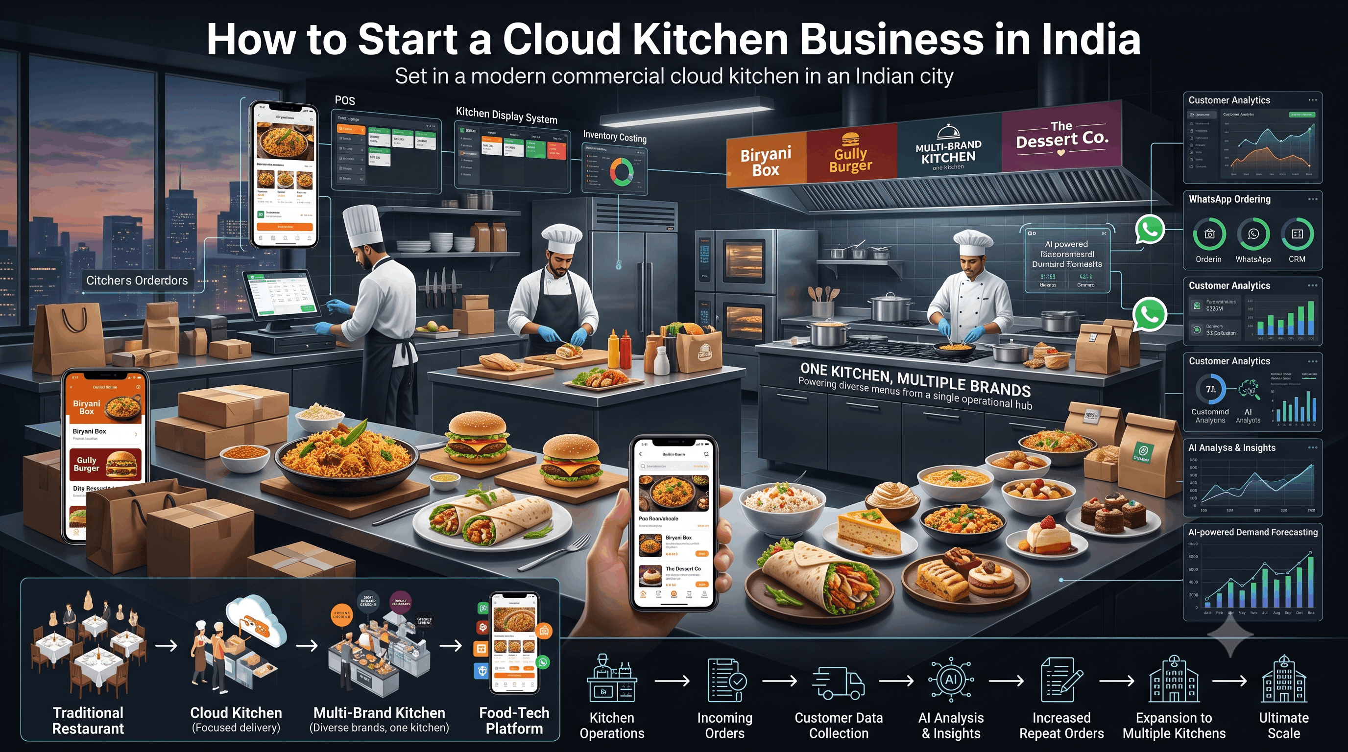 How to Start a Cloud Kitchen Business in India