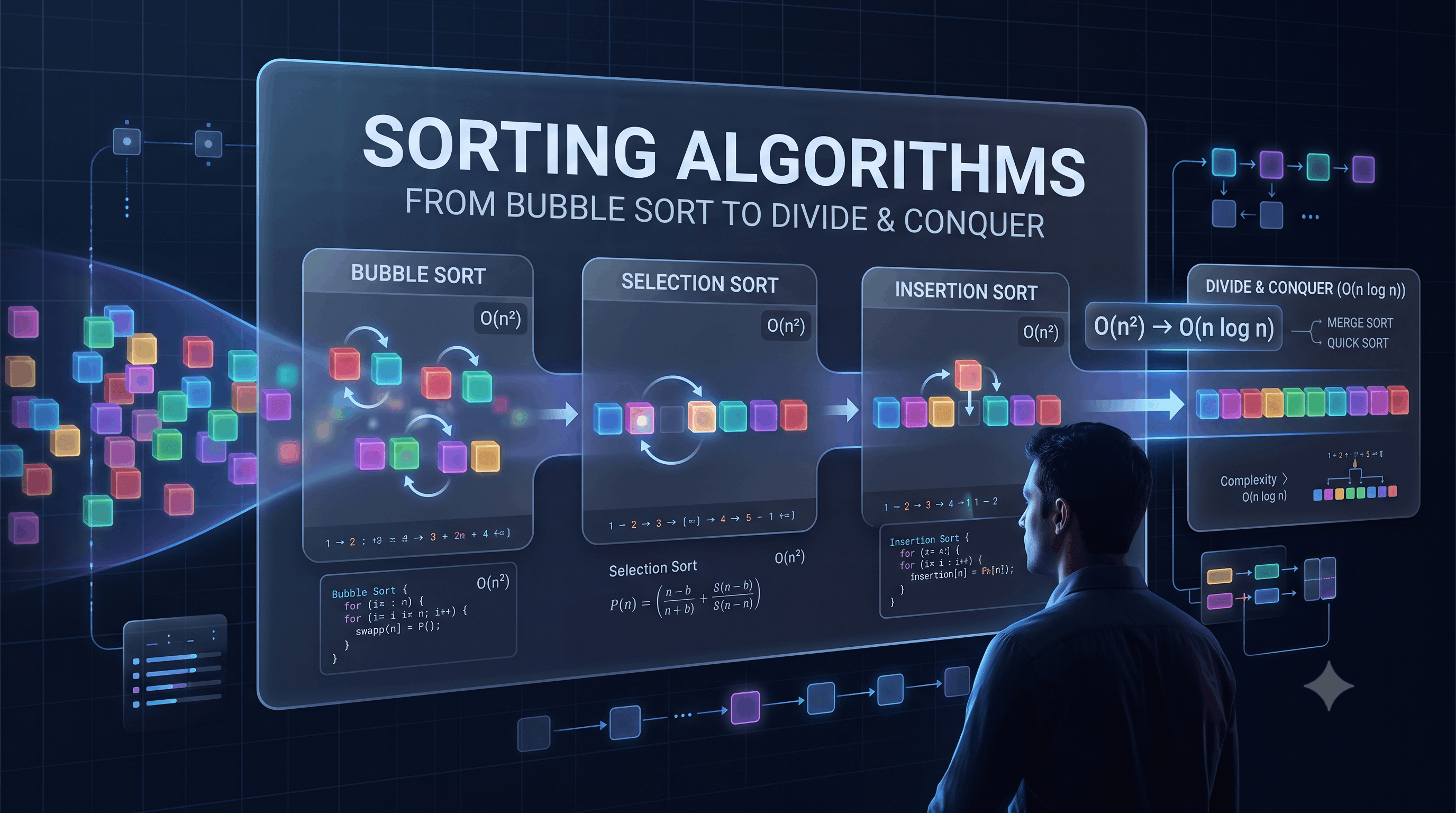 Sorting Algorithms: From Bubble Sort to Efficient Sorting