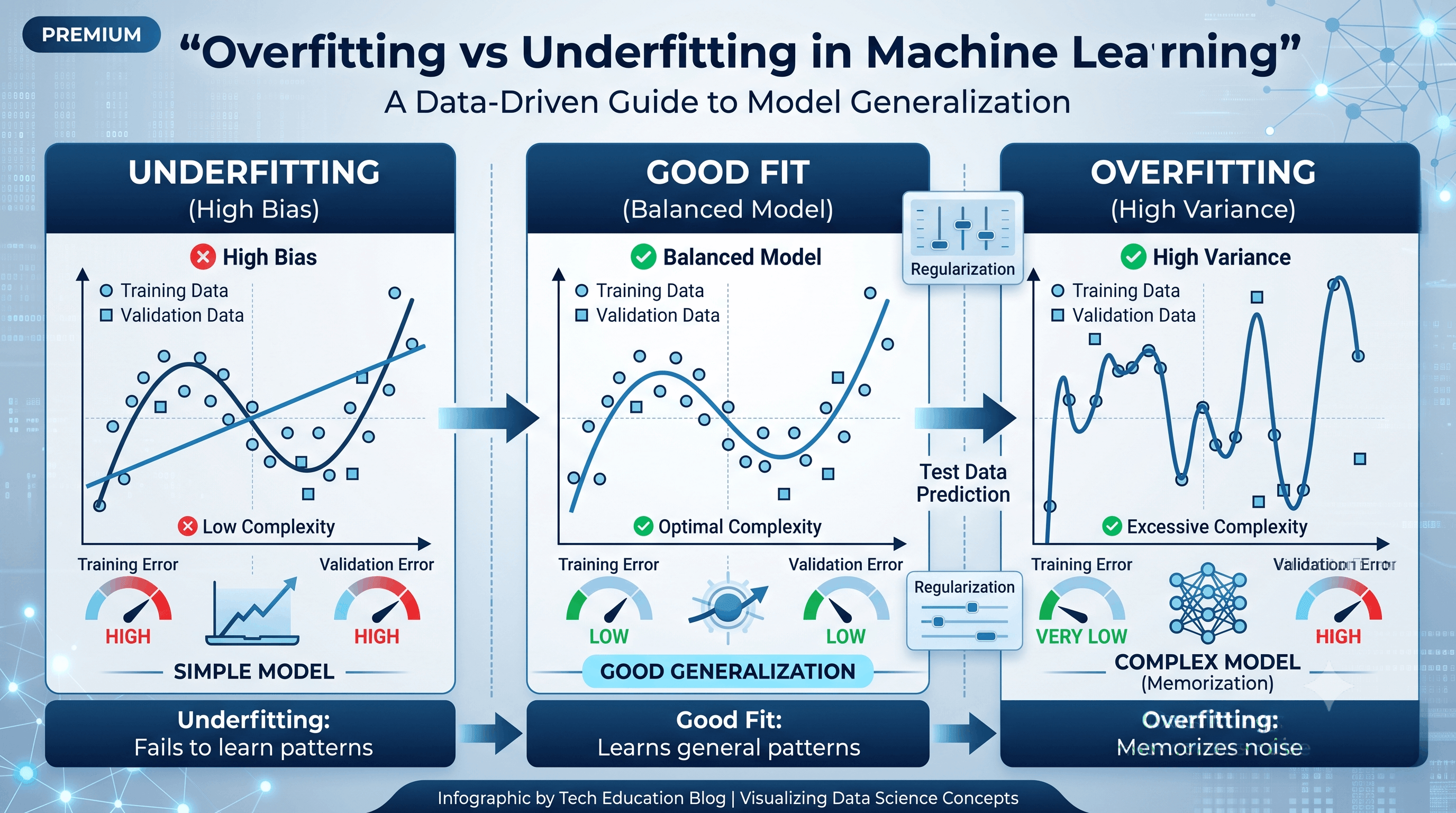 Overfitting vs Underfitting in Machine Learning