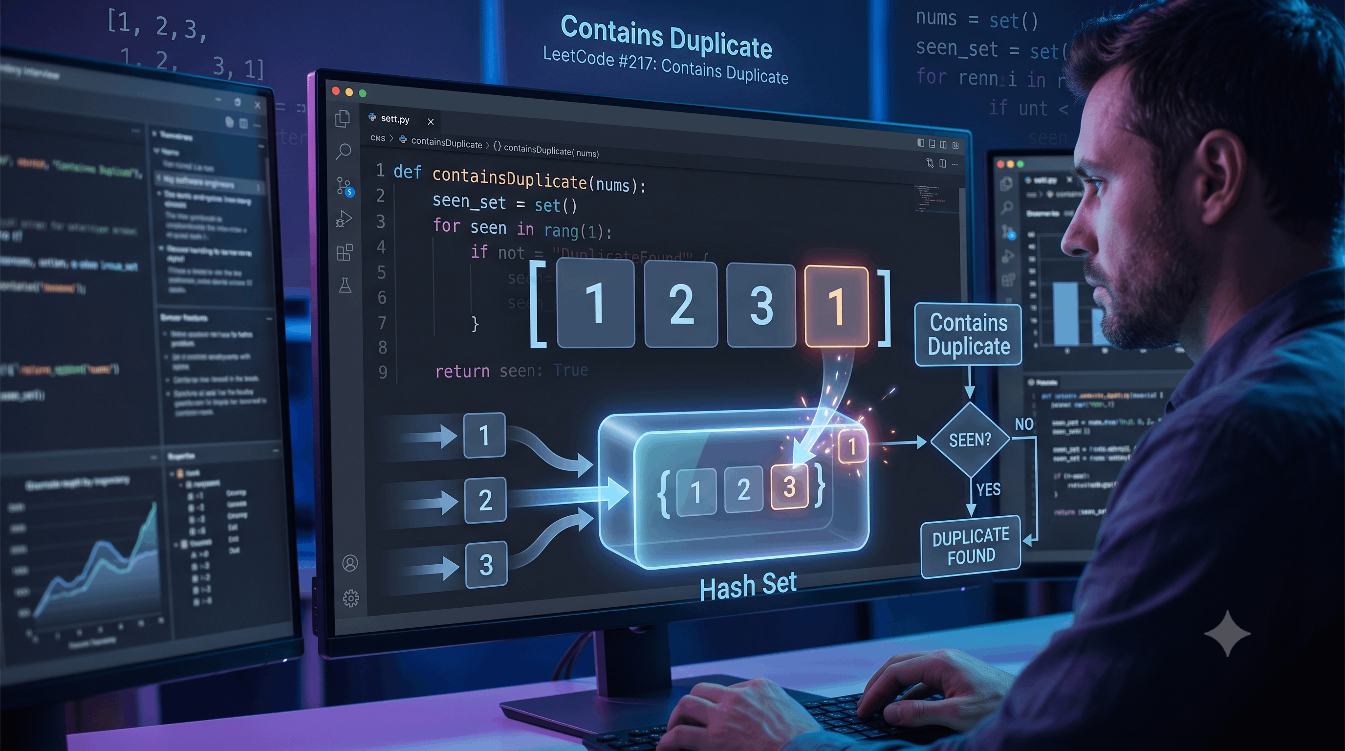 LeetCode #217: Contains Duplicate — Master Hash Sets and Fast Lookup