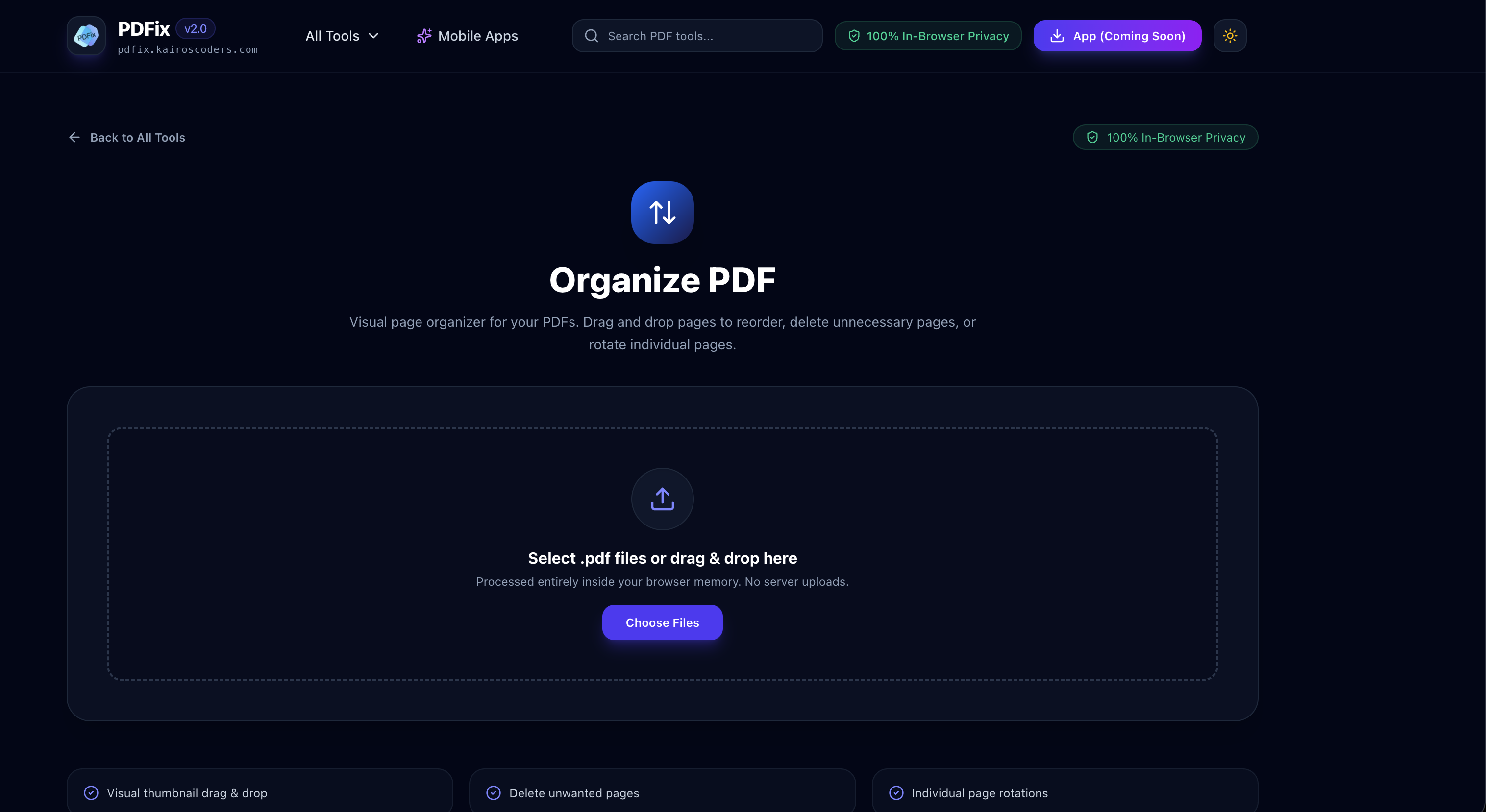 Organize PDF Online: Reorder, Delete, and Rotate PDF Pages