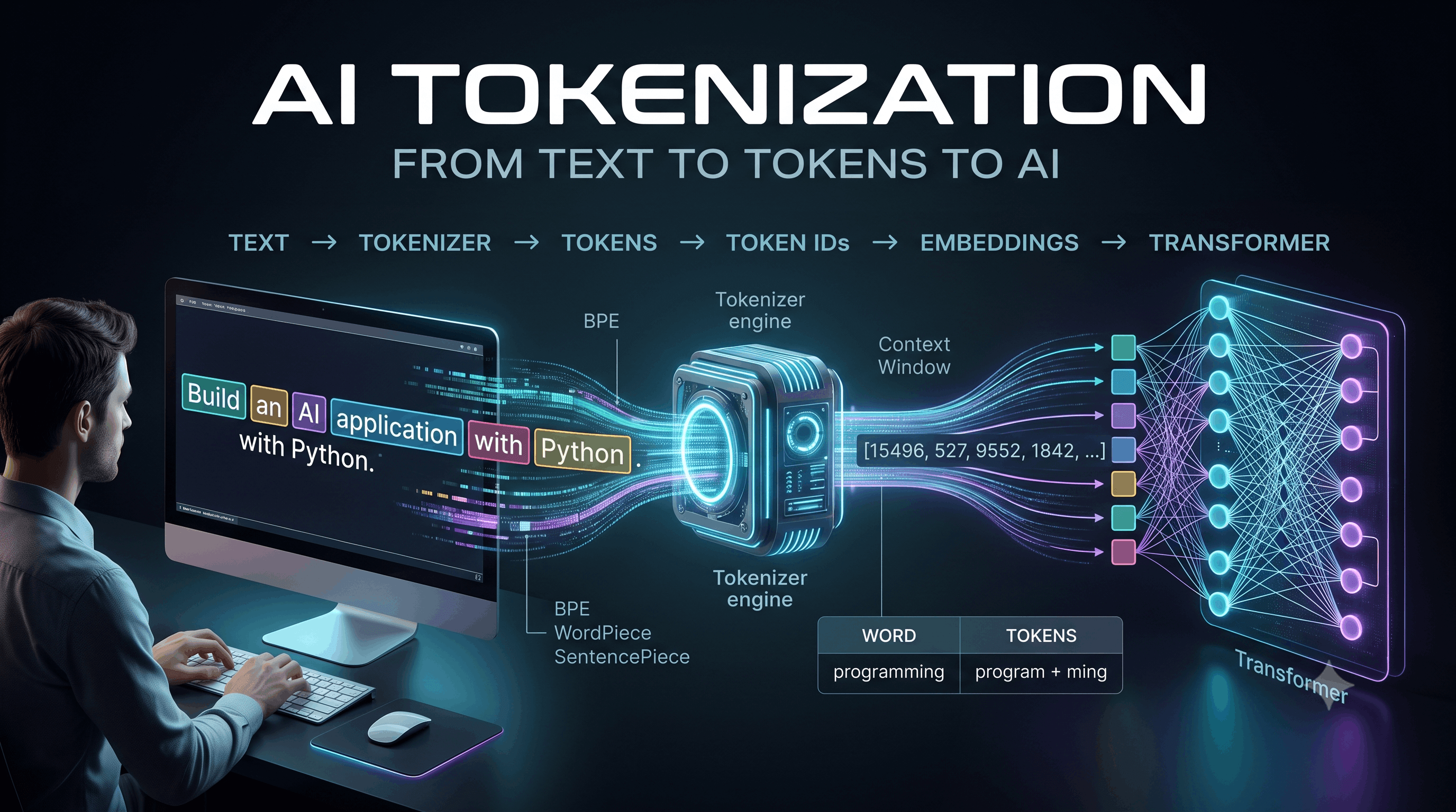 Tokenization Explained: How AI Breaks Text Into Tokens