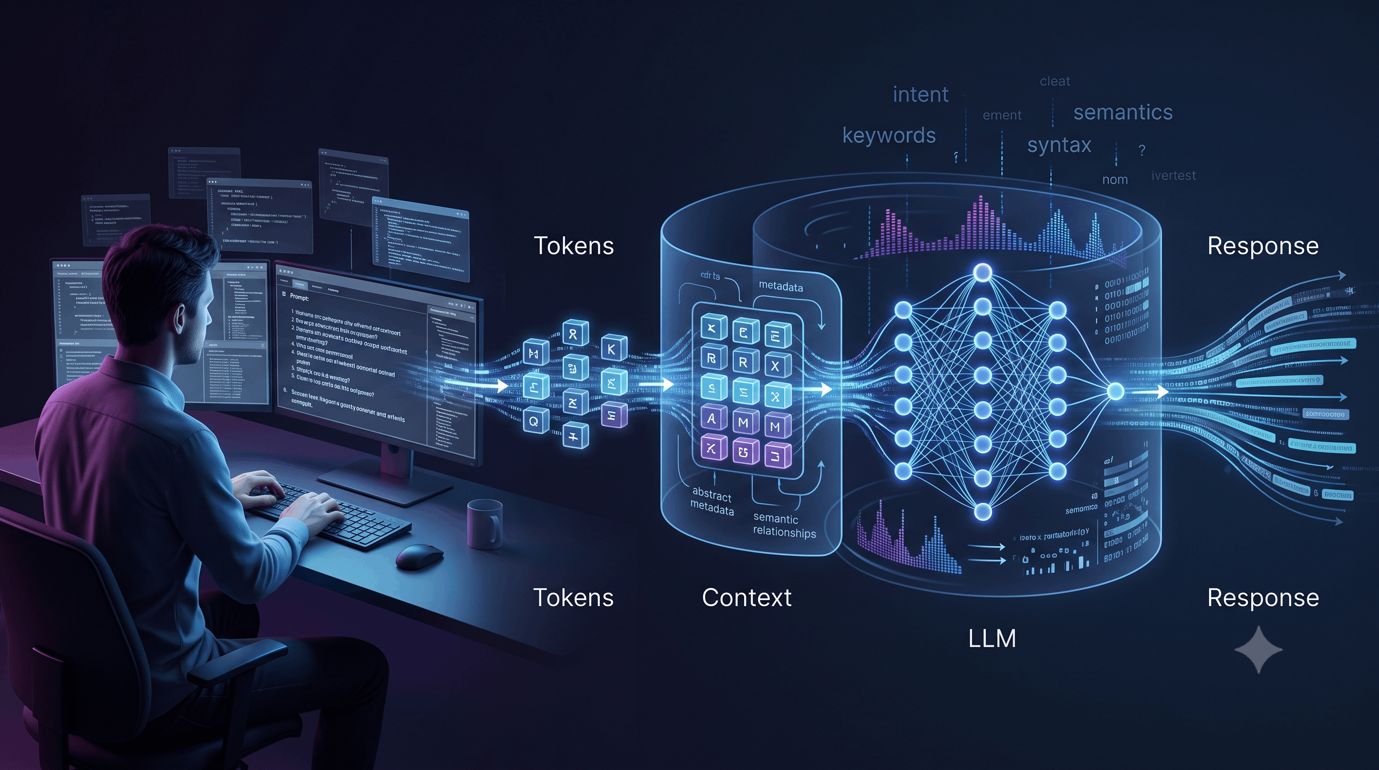 How AI Understands Prompts