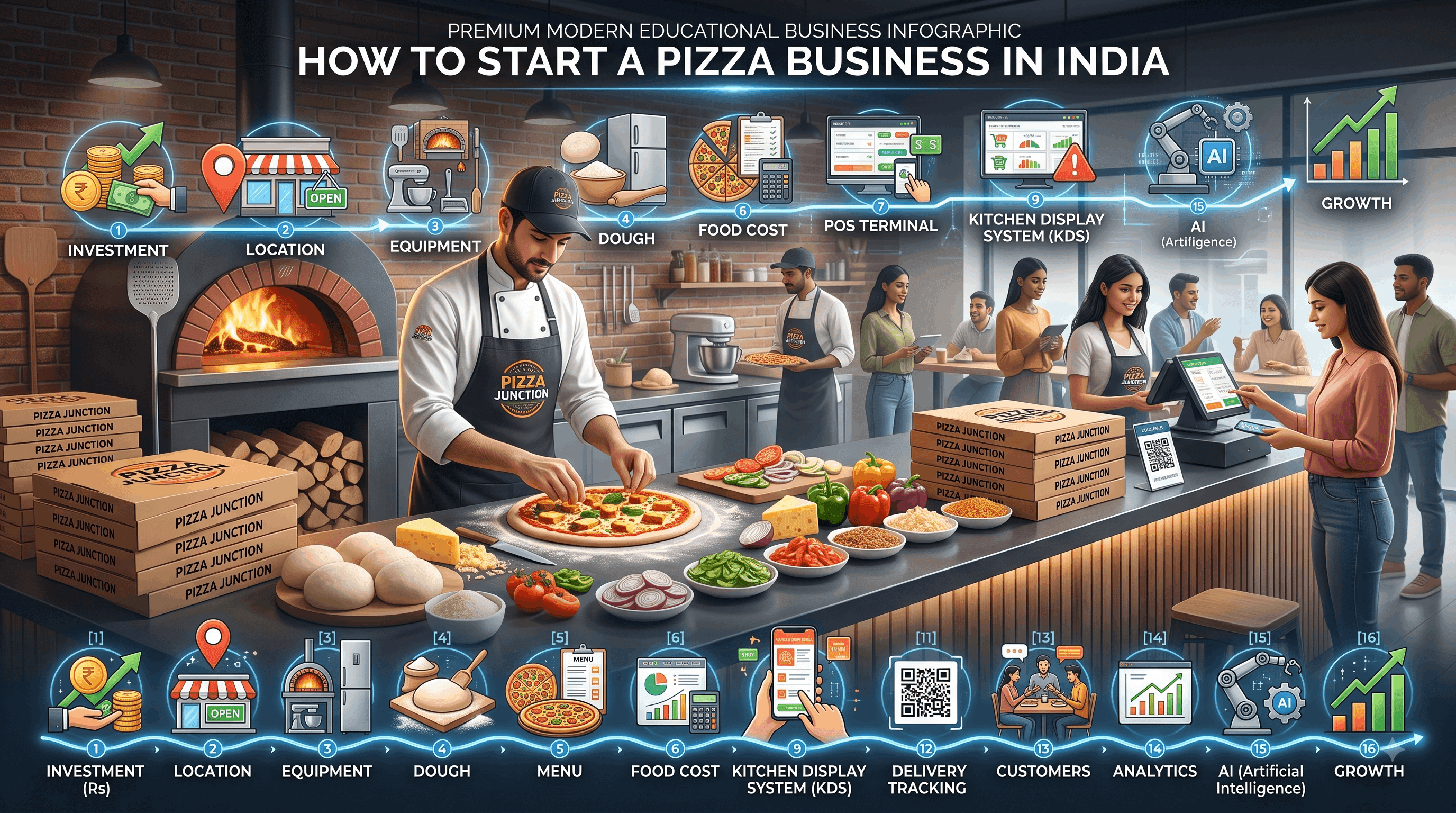 Start a Pizza Business in India